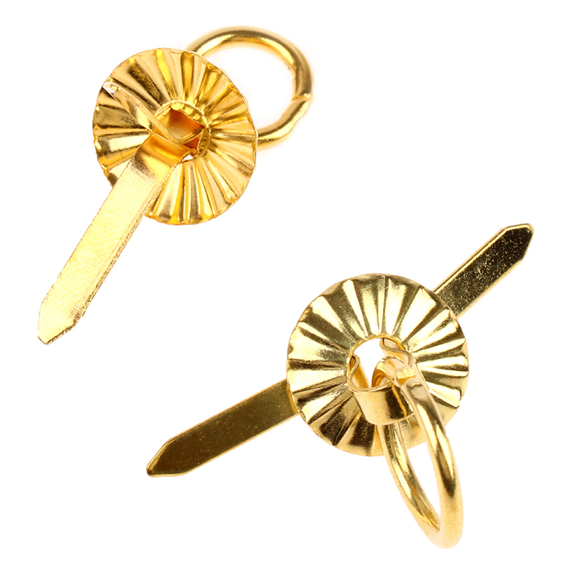 Furniture Hardware - 4pcs 1/12 Hardware Golden Metal Drawer