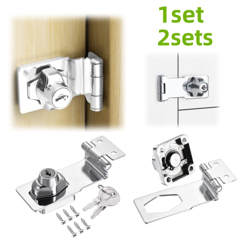 Furniture Interlocking Hardware - 1/2sets Knob style furniture safety lock,