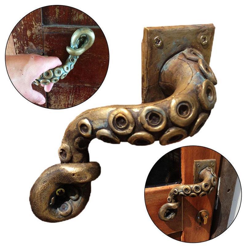 Furniture Interlocking Hardware - Vintage Octopus Door Knob Outdoor Hook