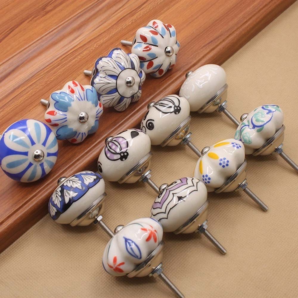 Furniture Interlocking Hardware - European Vintage Creative Wardrobe Cabinet Pumpkin