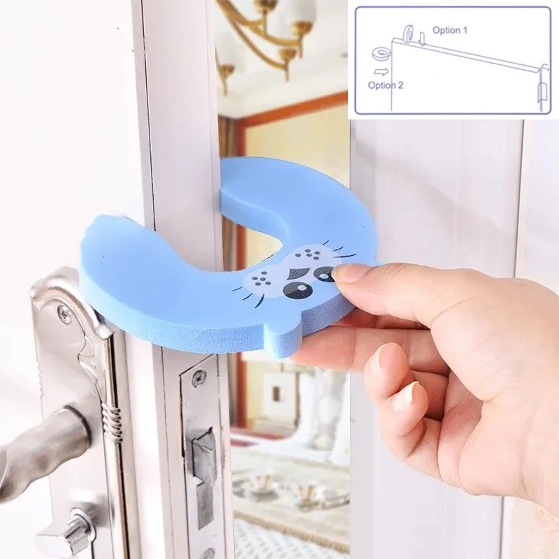 2/5pcs Baby Safety Door Stoppe - Furniture Interlocking Hardware review and price