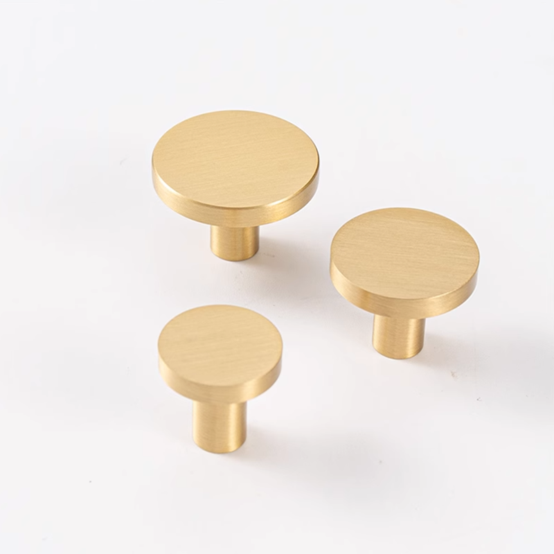 Round Brass Kitchen Cabinet Dr - Drawer Pull Gold review and price