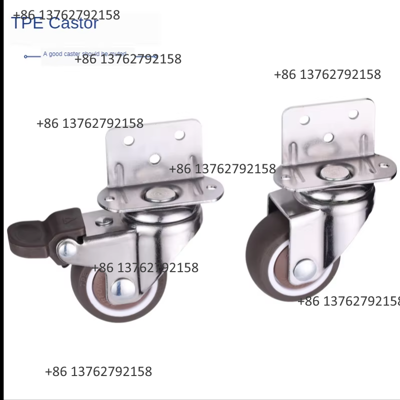 4Pcs Soft Rubber Quiet Swivel  - Furniture Hardware review and price