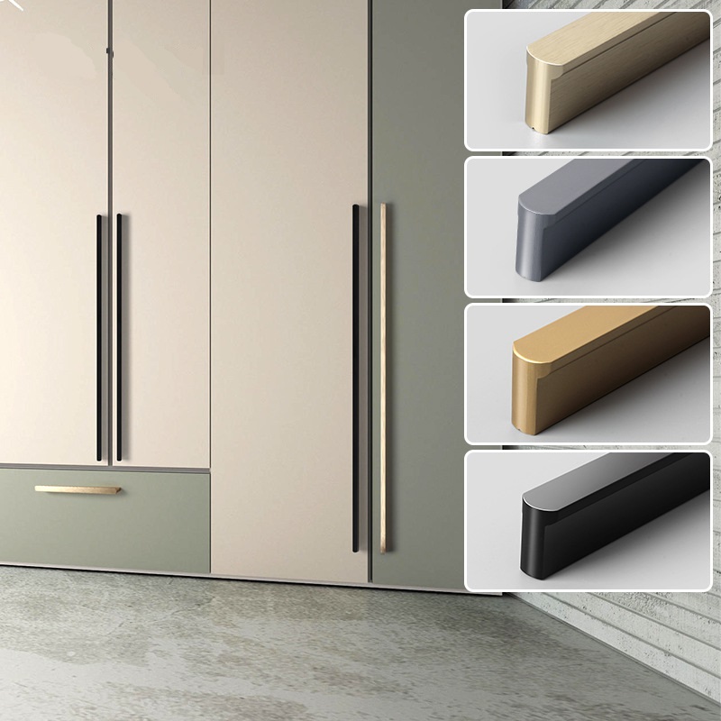 80-600mm Cabinet Door Rounded  - Drawer Pull Gold review and price