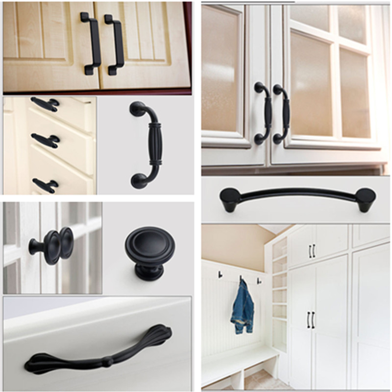 Black Handles for Furniture Ca - Furniture Hardware Nut review and price