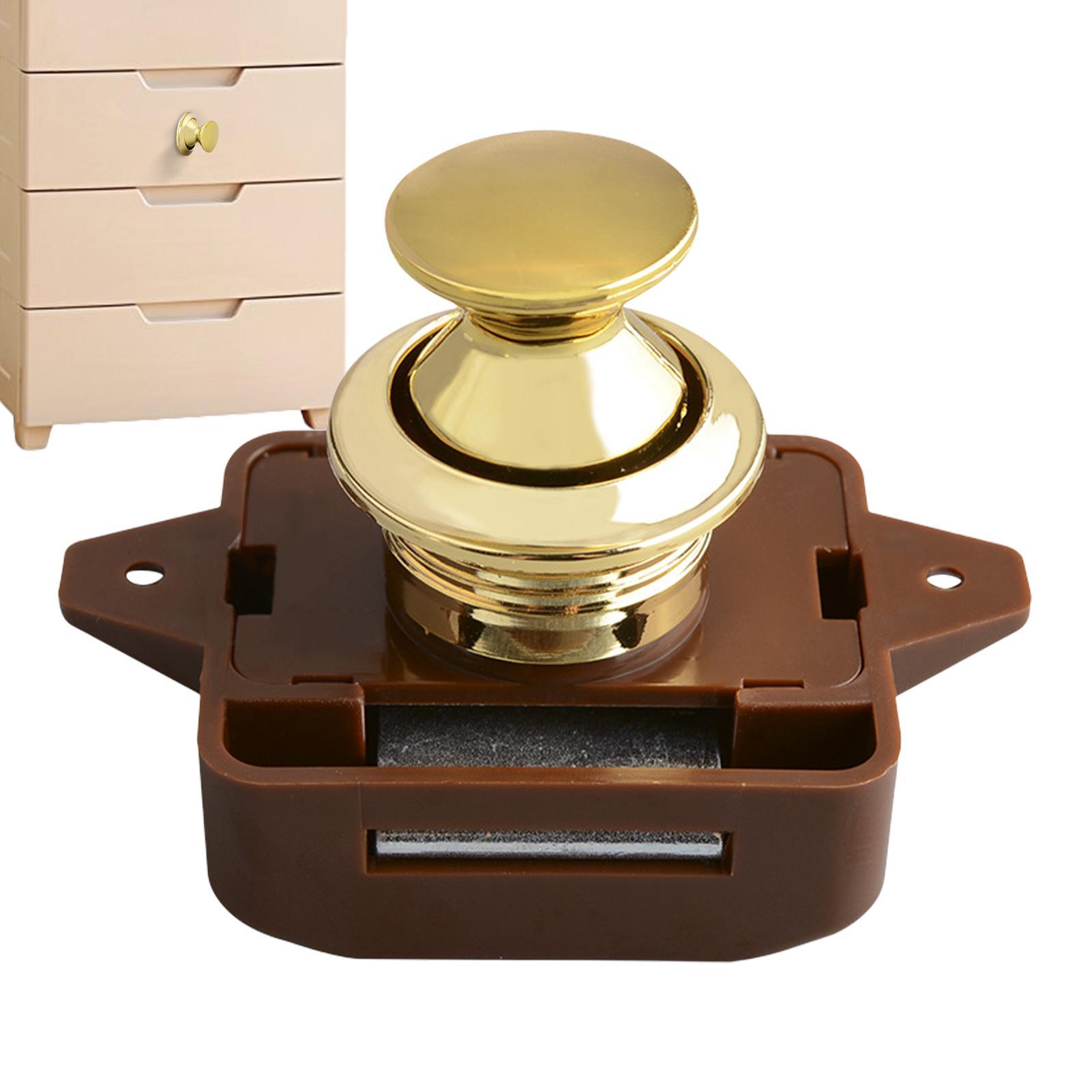 Keyless RV Push Cabinet Lock P - Furniture Interlocking Hardware review and price