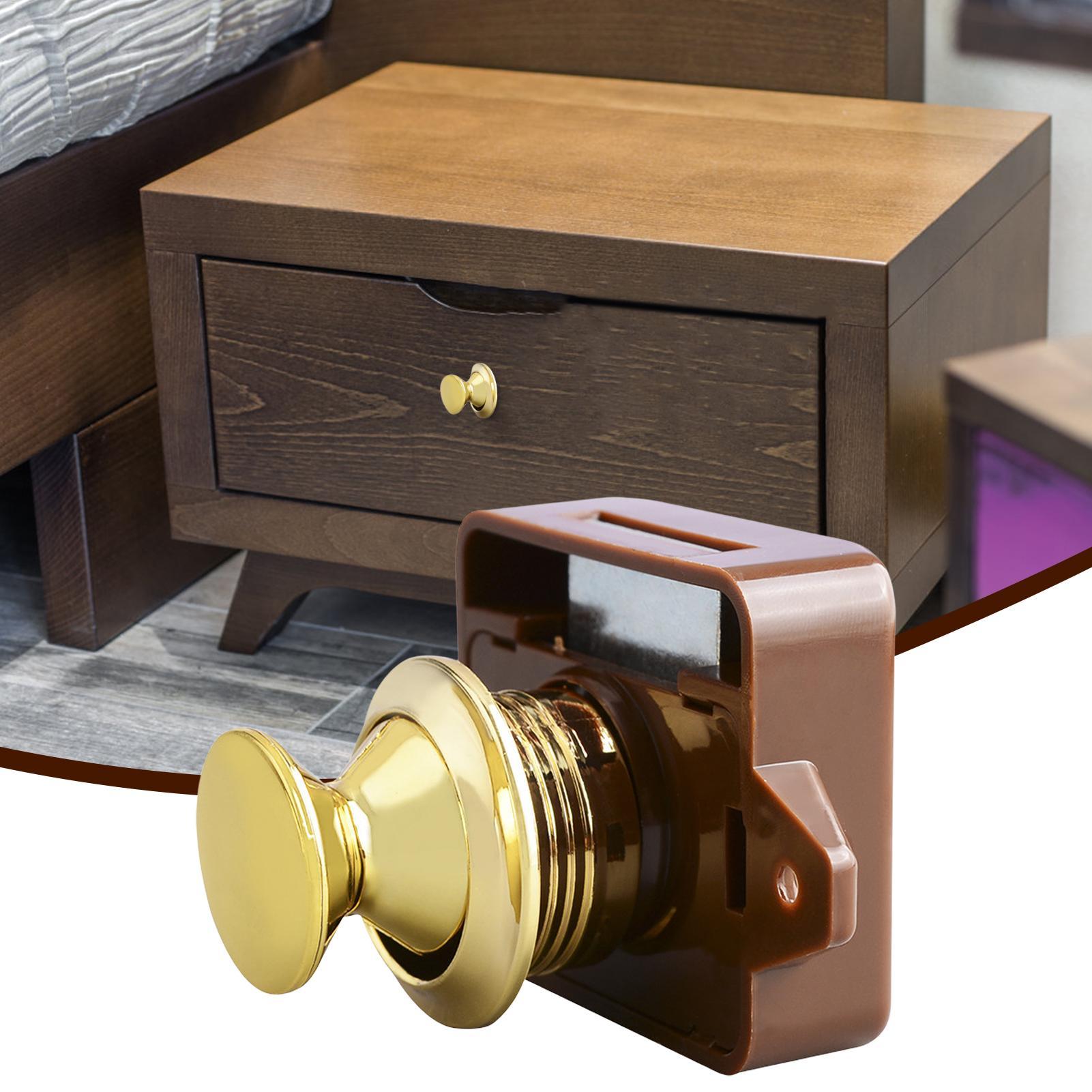 Keyless RV Push Cabinet Lock P - Furniture Interlocking Hardware review and price