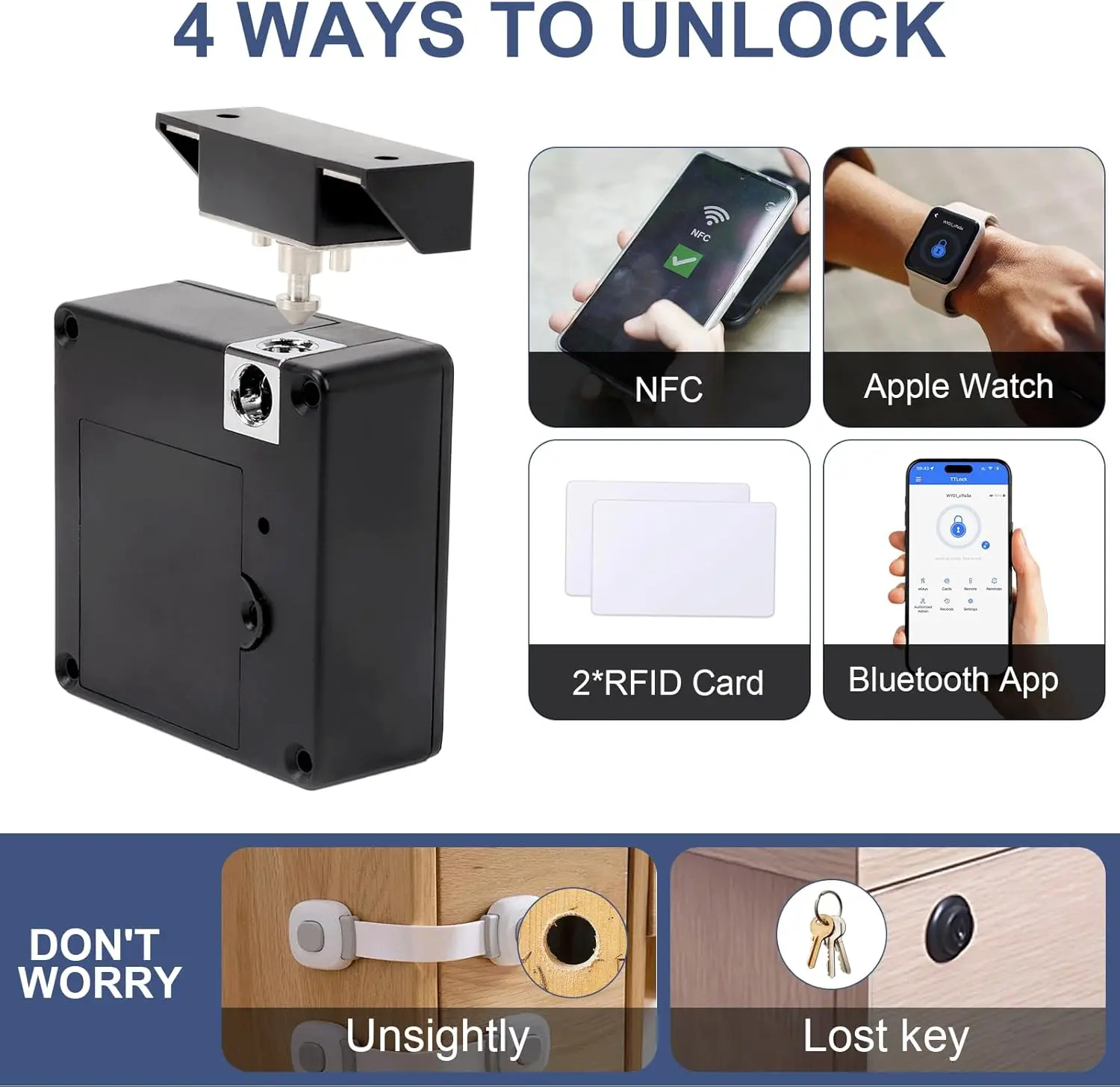 Mobile phone NFC smart locker  - Furniture Interlocking Hardware review and price