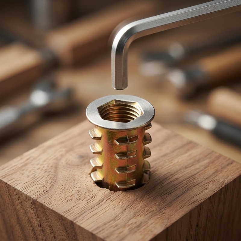 Carbon Steel Threaded Inserts  - Furniture Hardware Threaded Inserts review and price