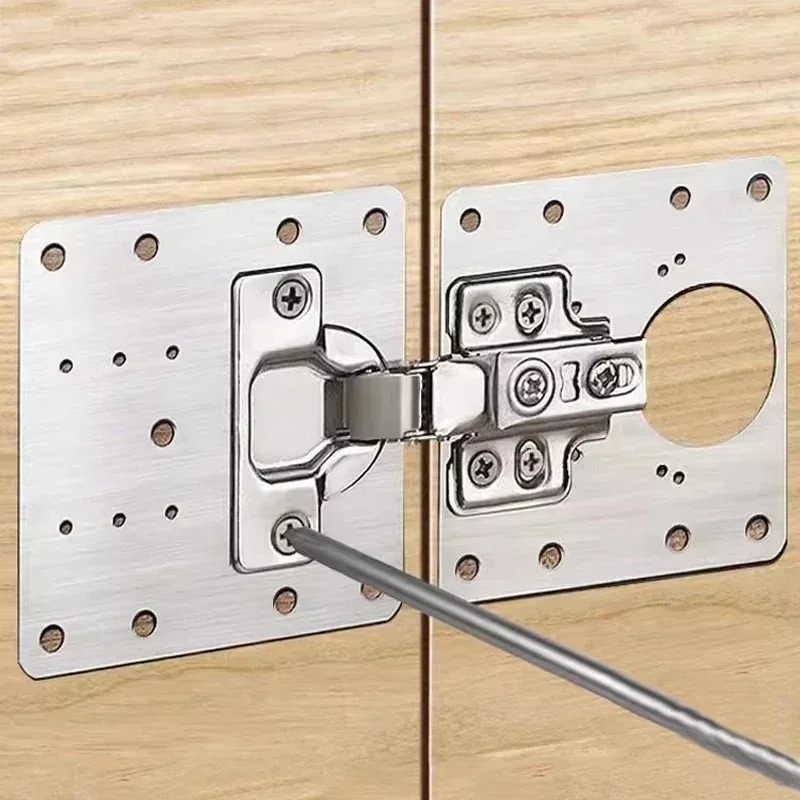 Square Cabinet Hinge Repair Pl - Furniture Hardware Fixing Screws review and price