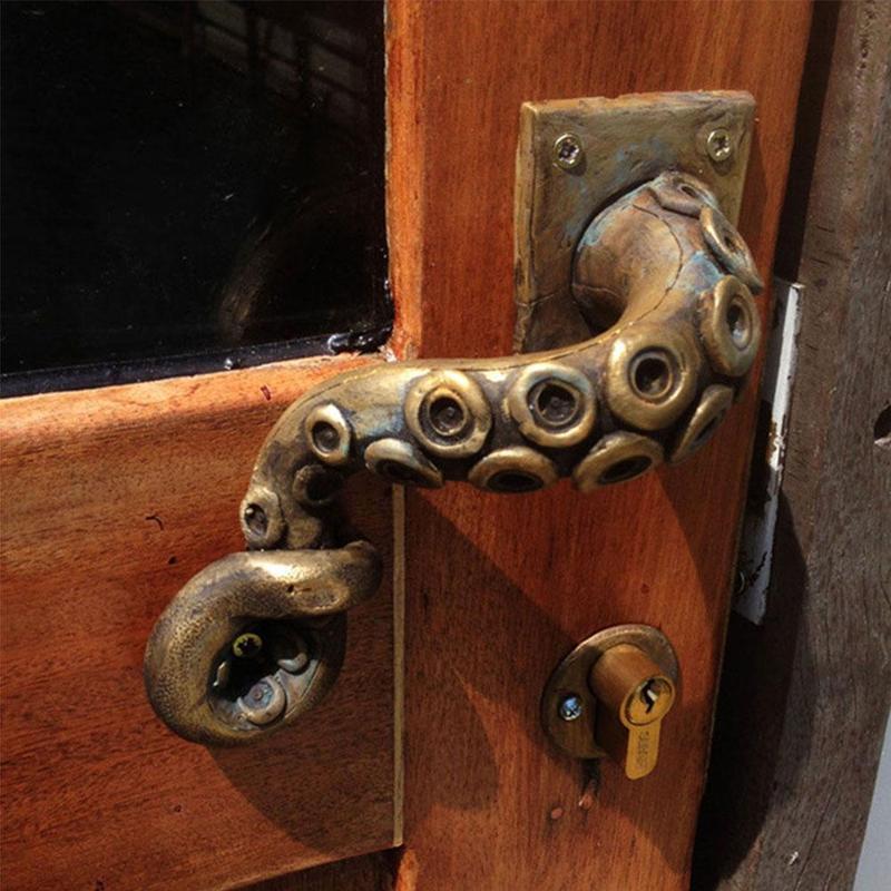 Vintage Octopus Door Knob Outd - Furniture Interlocking Hardware review and price