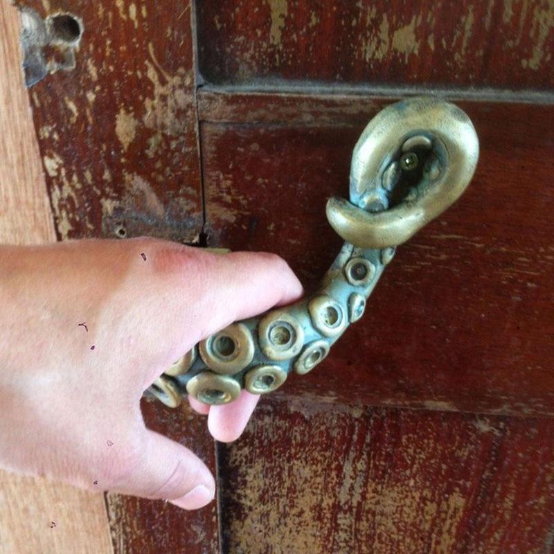 Vintage Octopus Door Knob Outd - Furniture Interlocking Hardware review and price