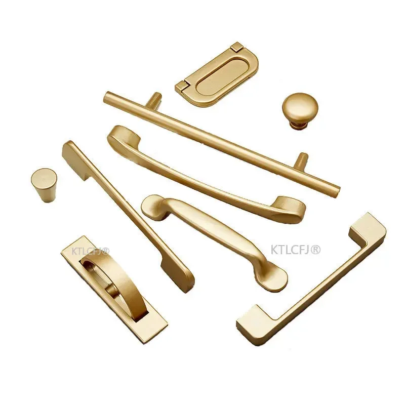 Kitchen Cupboard Knob Square U - Drawer Pull Gold review and price