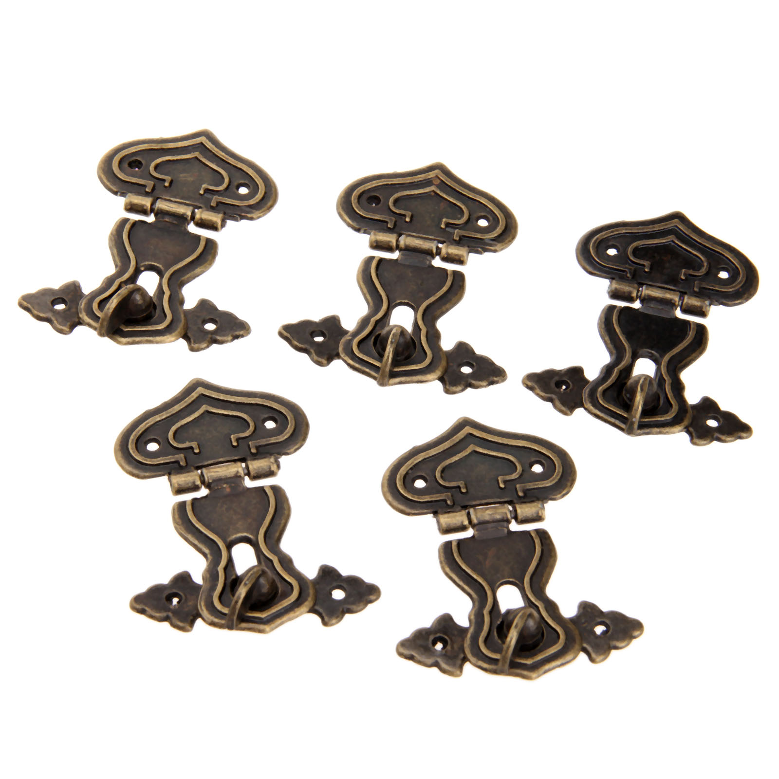 5Pcs 63x47mm Antique Metal Loc - Furniture Interlocking Hardware review and price