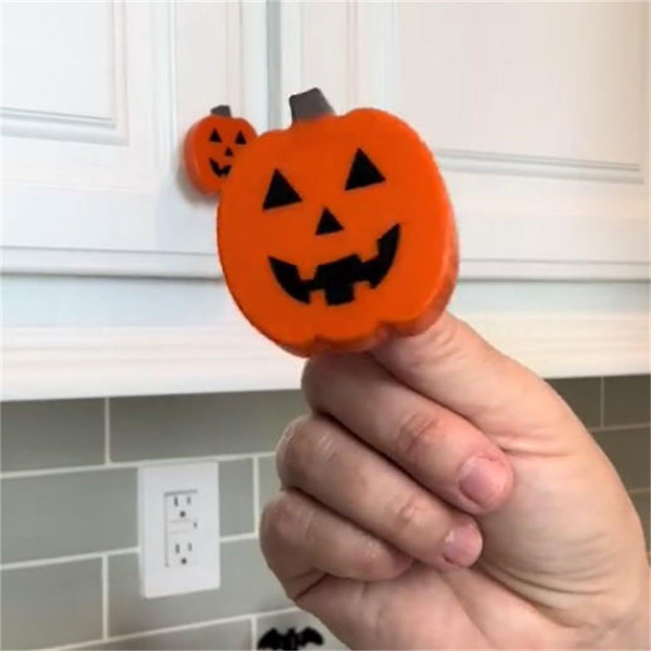 Halloween pumpkin knob cover,  - Furniture Hardware Tools review and price