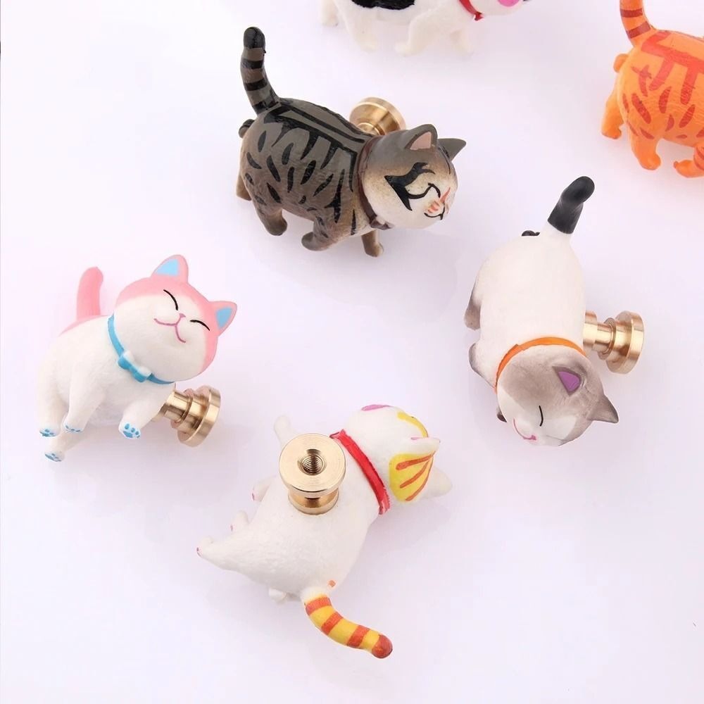 New Resin Cartoon Cat Shape Dr - Furniture Interlocking Hardware review and price