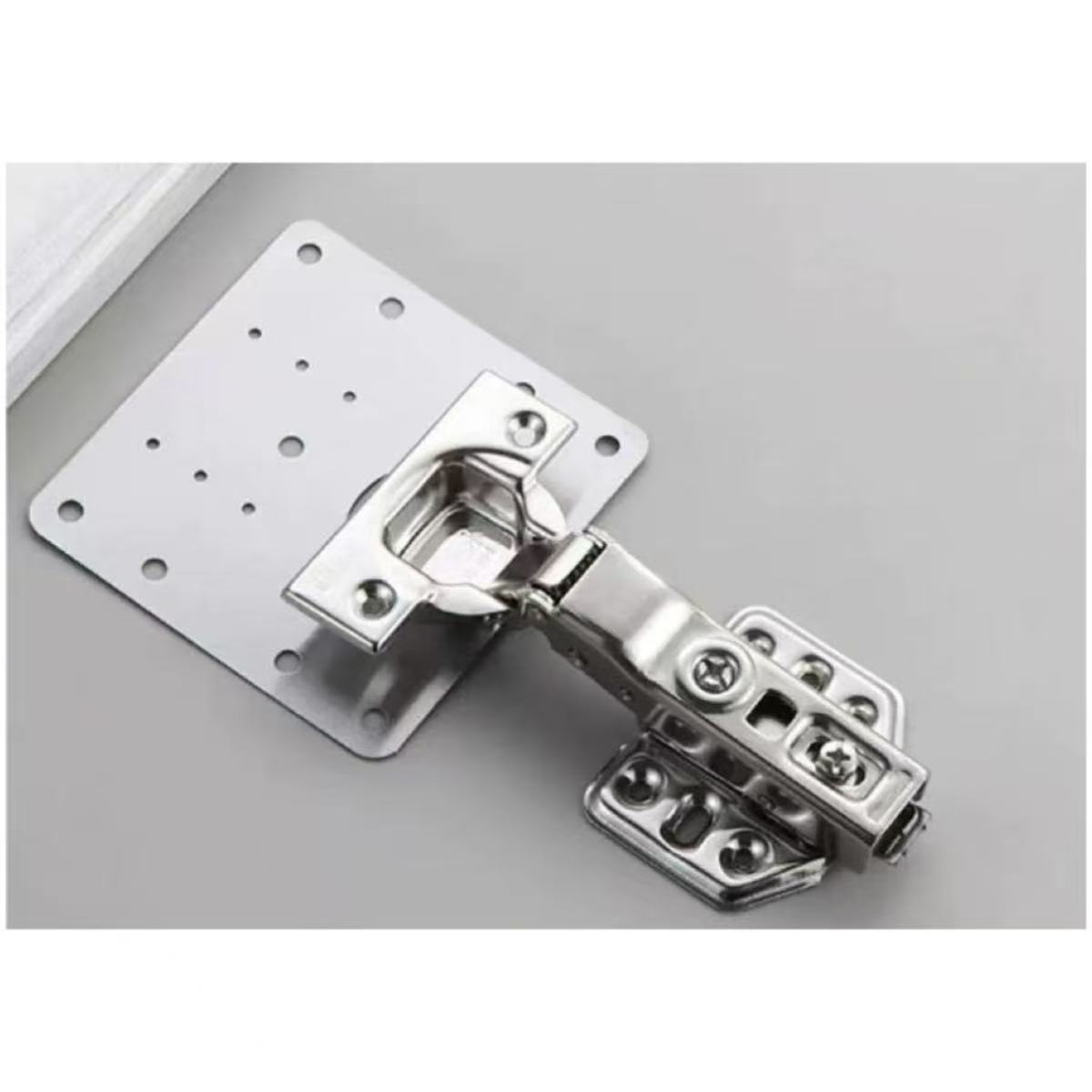 Hinge Repair Plate Kitchen Cab - Furniture Hardware Fixing Screws review and price