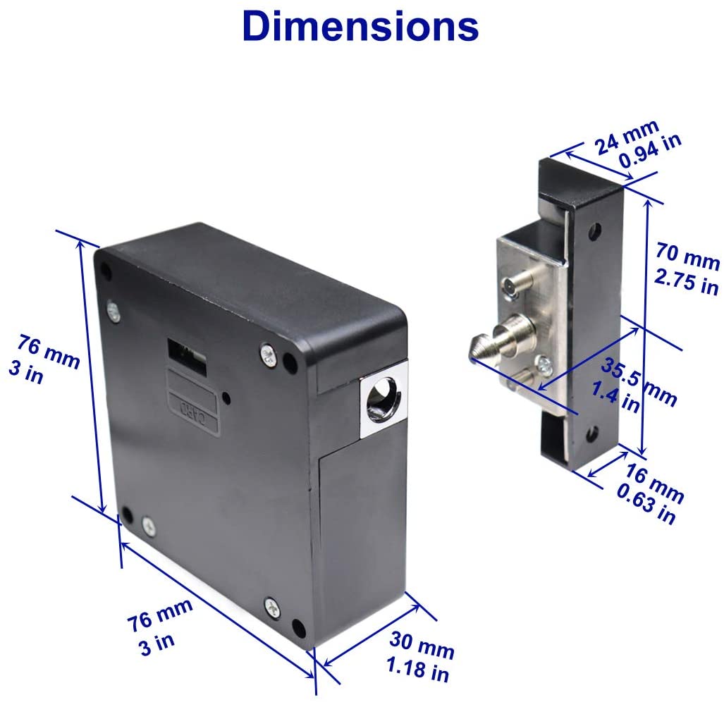 Smart Drawer Lock Invisible El - Cabinet Lock Key review and price