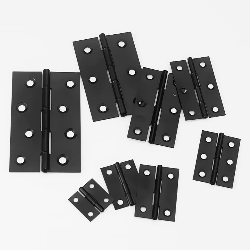 WV Black Door Hinges Stainless - Furniture Hardware Fixing Screws review and price