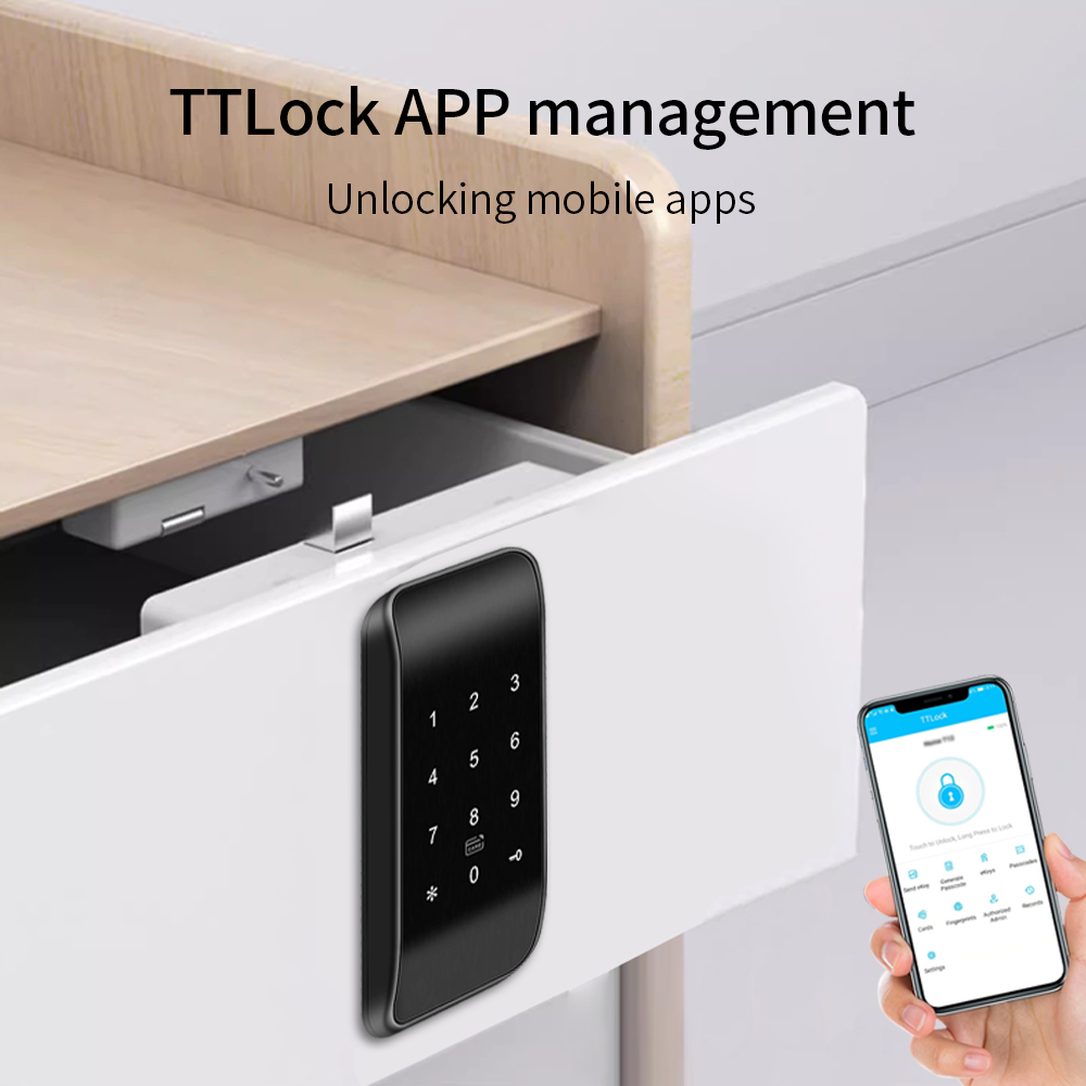 TTLOCK Smart Drawer Lock Elect - Cabinet Lock Key review and price